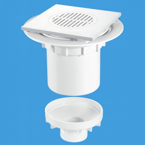 McAlpine TSG2T6WH Shower Gully